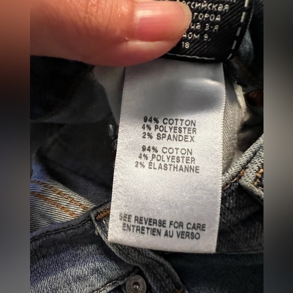 7 For All Mankind High Rise Ankle Skinny Jeans Size 27 - Picture 8 of 9